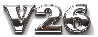 v 26 logo